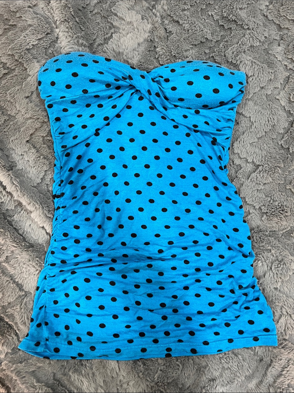 Candy Couture Polka Dot Padded Tube Top
